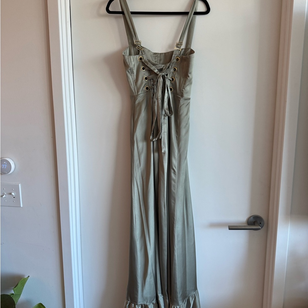 Clarissa Show Me Your MuMu Sage Maxi Dress - Picture 4 of 5